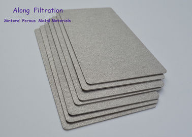 Metal Powder Porous 100um Sintered Titanium Plate