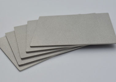 GR1 Sintered Titanium Plate Food Grade Micro Grade Pores For Fine Chemical Filtration