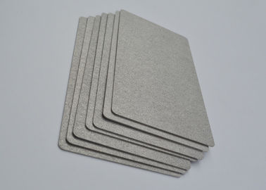 Micropore GR1 Sintered Stainless Steel Sheet No Water Absorption For Hydrogen Generator