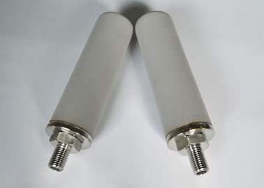 Titanium GR1 Powder Sintered Porous Metal Filter Rust Prevention Economical