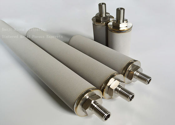 CO2 Sintered Metal Sparger For Carbonation Beverages