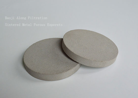 0.5/1/2mm Thickness Metal Powder Porous Sintered Metal Filter Disc