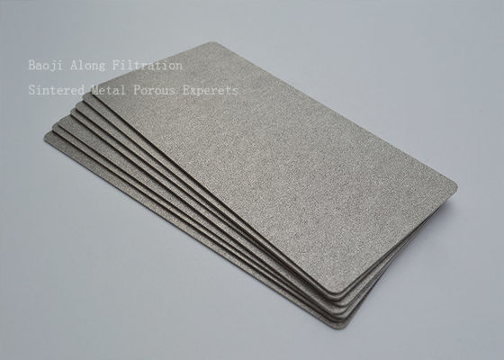Water Electrolysis Hydrogen Fuel Cell Bipolar Sintered Porous Titanium Plate