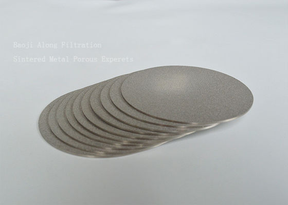 1.5mm Thickness 10/20/30 Um Micron Porous Sintered Metal Filter Disc