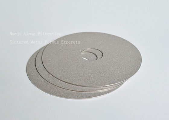 Uniform Pore Size Sintered Metal Filter Disc Acid Alkali Resistant