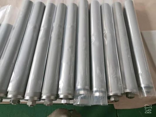 Chemical Industrial Use Sintered Filter Cartridge Corrosion Resistance And High Strength